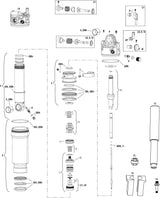 Rockshox Stoßdämpfer Sidluxe Ultimate 3P Hinterradstoßdämpfer RS Sidluxe Ult.3P 165 x 45 mm