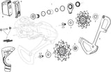 Sram Schaltwerk x01 Eagle Axs Schaltwerk. x01 Eagle Axts 52t rot