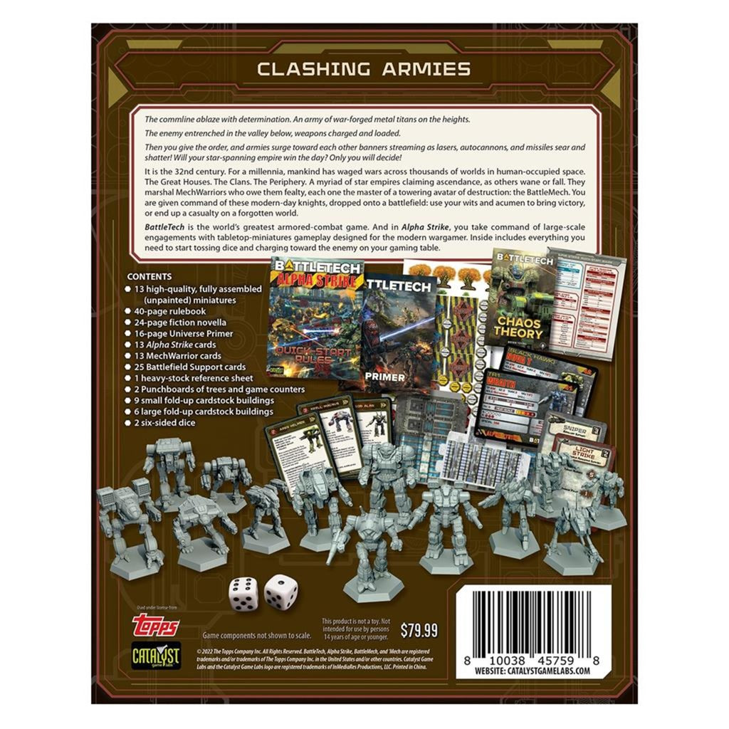 Europäisches Spielernetzwerk Battletech: Alpha Strike Box Set