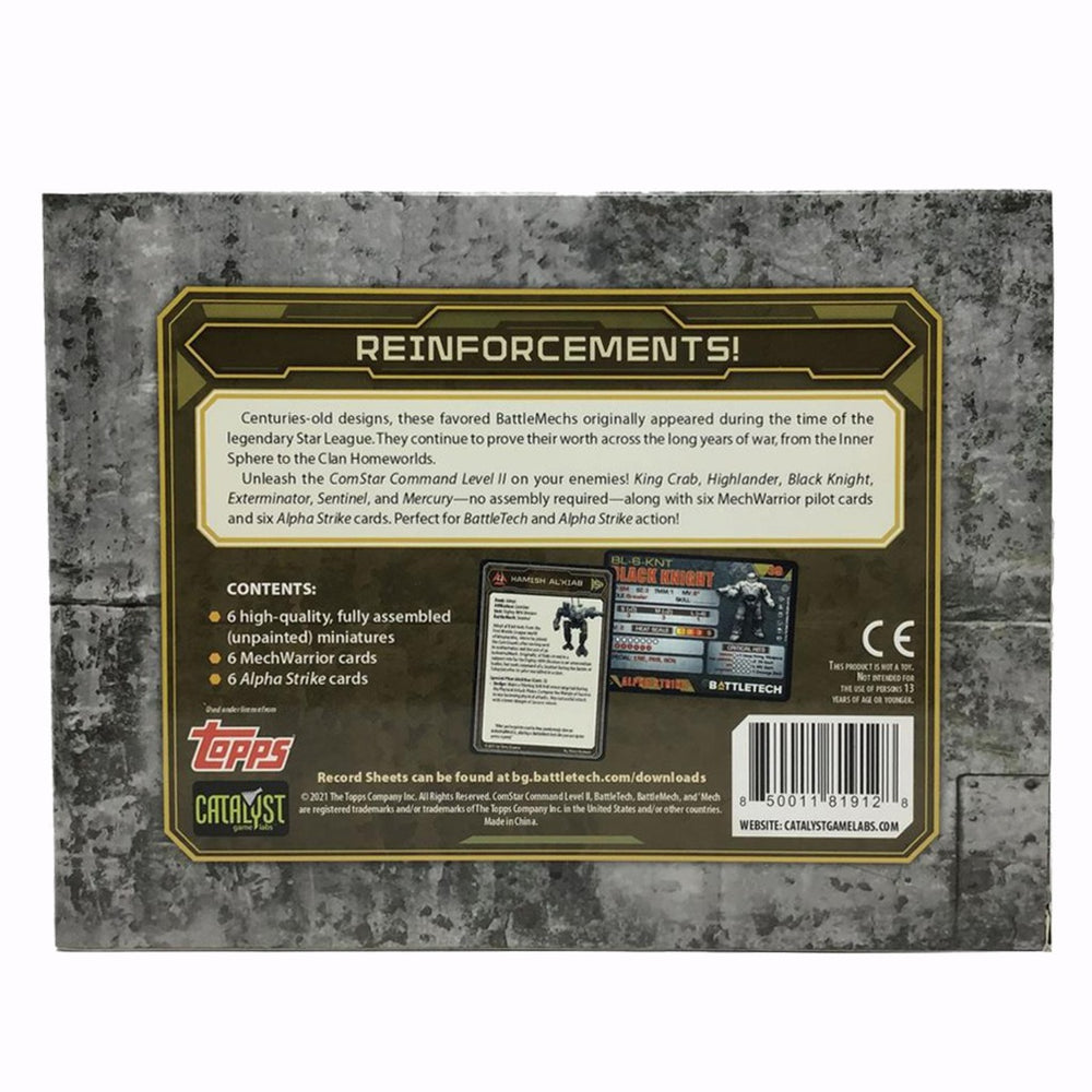 Europäisches Spielernetzwerk BattleTech: ComStar Command Level II