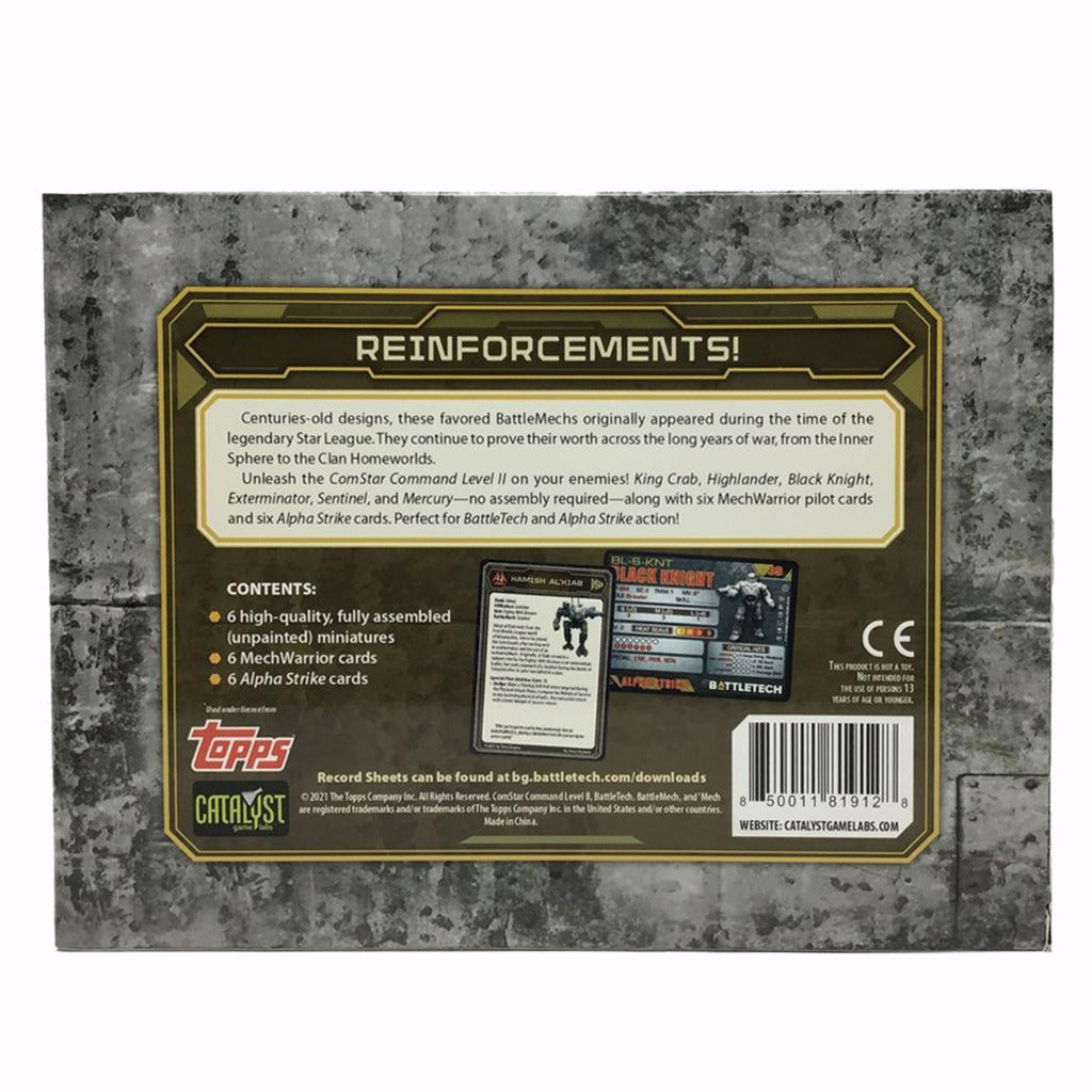 Europäisches Spielernetzwerk BattleTech: ComStar Command Level II