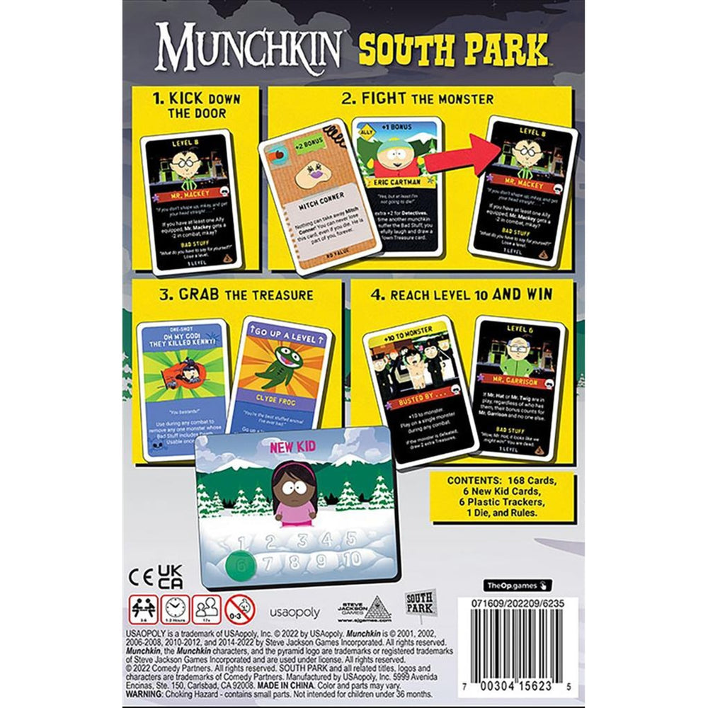 Europäisches Spielernetzwerk Munchkin: South Park
