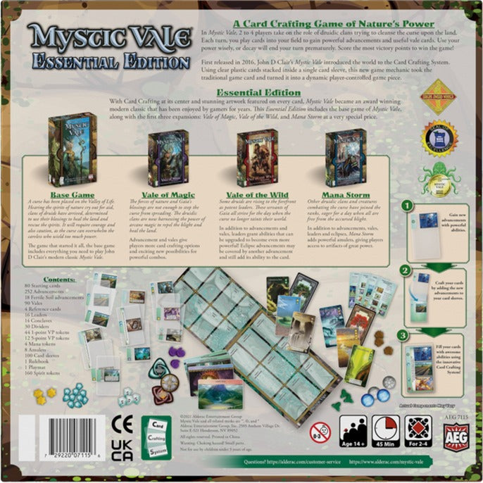 Europäisches Spielernetzwerk Mystic Vale: Essential Edition