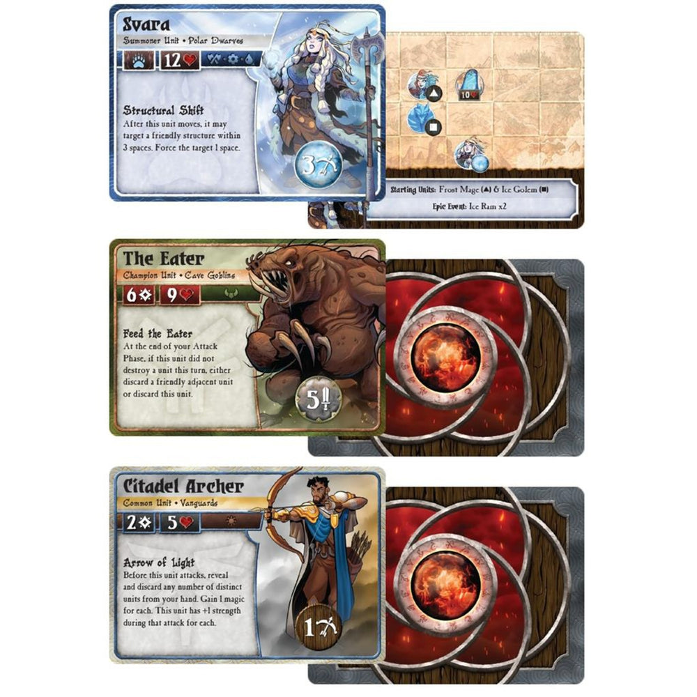 Europäisches Spielernetzwerk Summoner Wars: Set zweite Auflage
