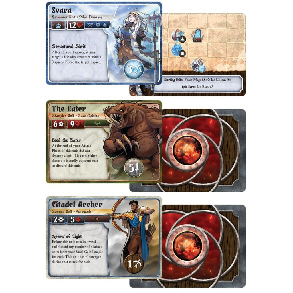 Europäisches Spielernetzwerk Summoner Wars: Set zweite Auflage