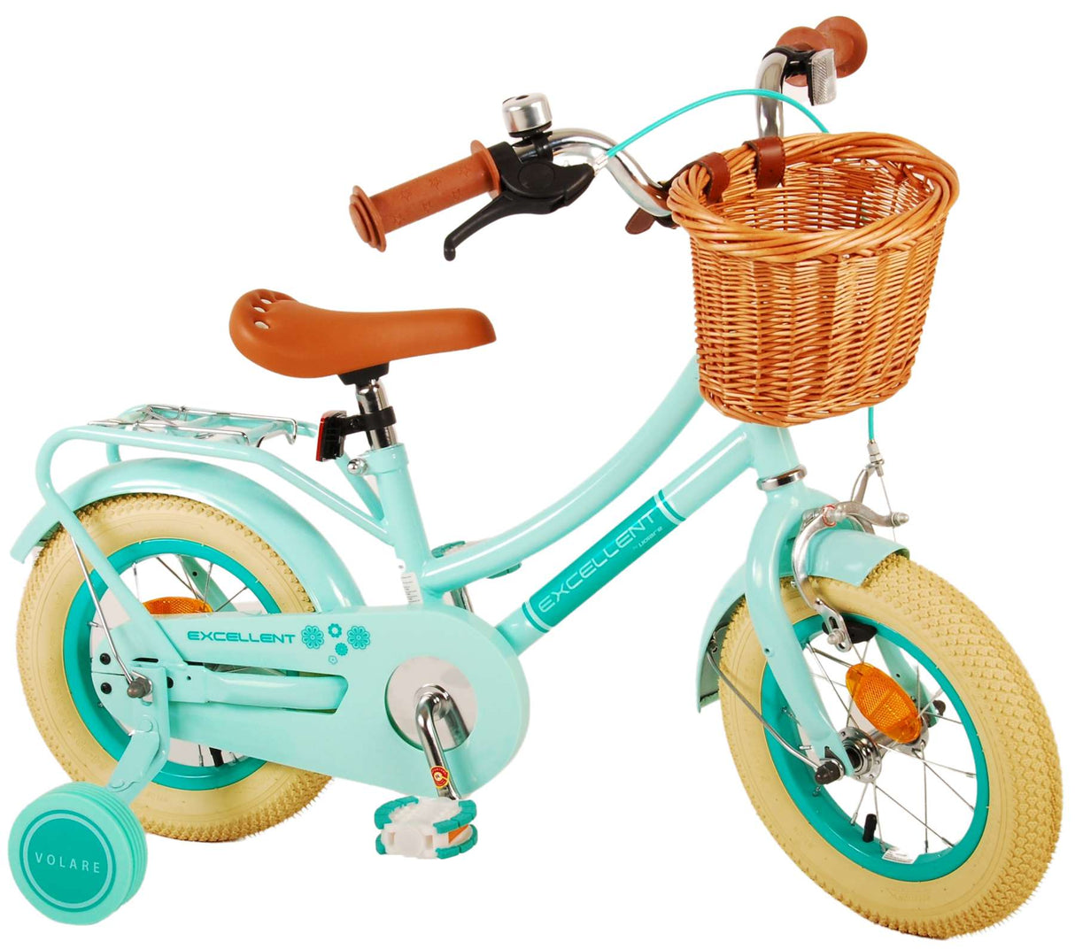 Volare Volare Children's Bike Girls 12 Inch Green