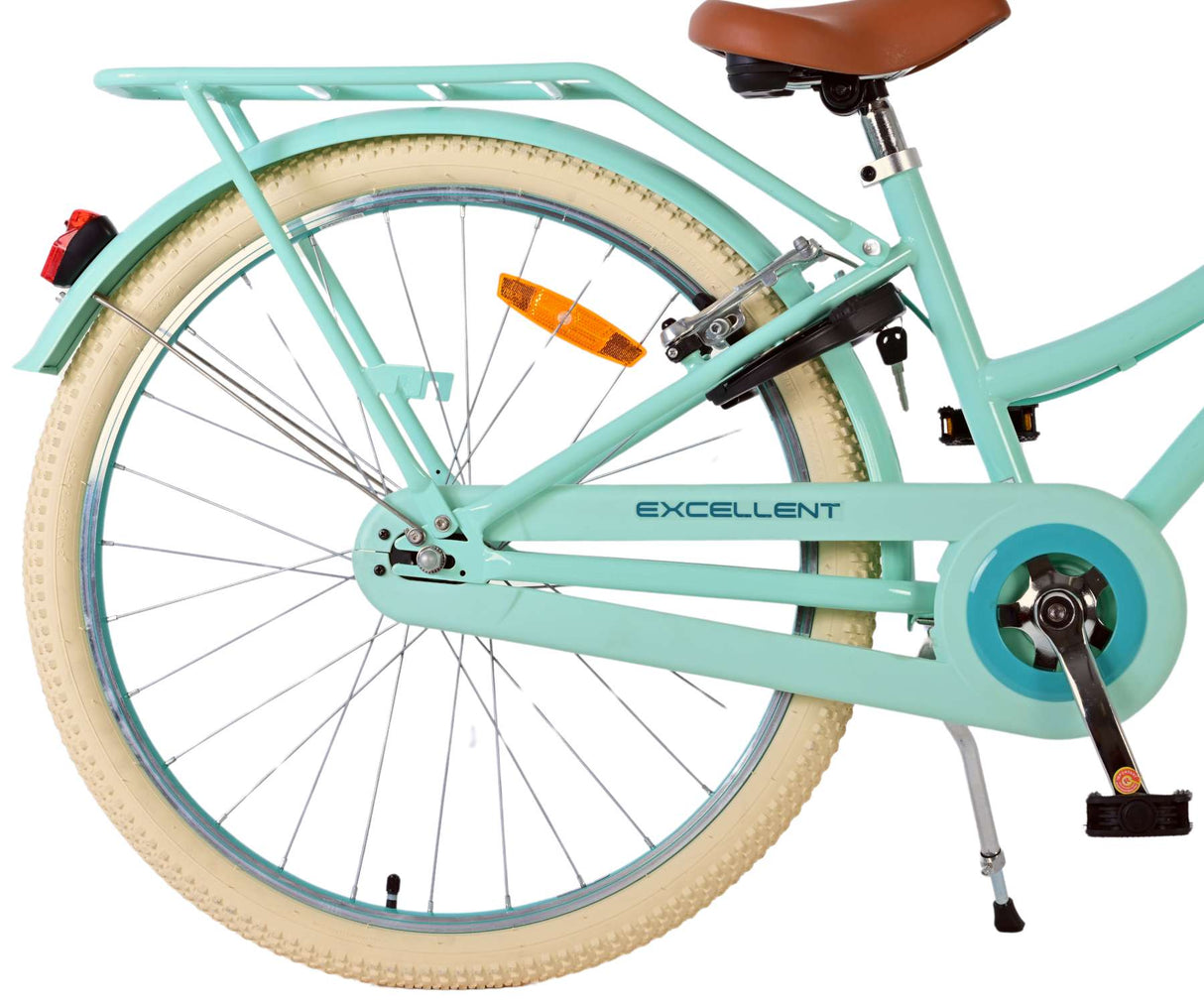 Volare Volare Children's Bike Girls 24 pouces Green Two Hand freins