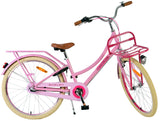 Volare Exzellente Kinderfahrrad - Mädchen - 24 Zoll - Pink - 3 Zahnräder