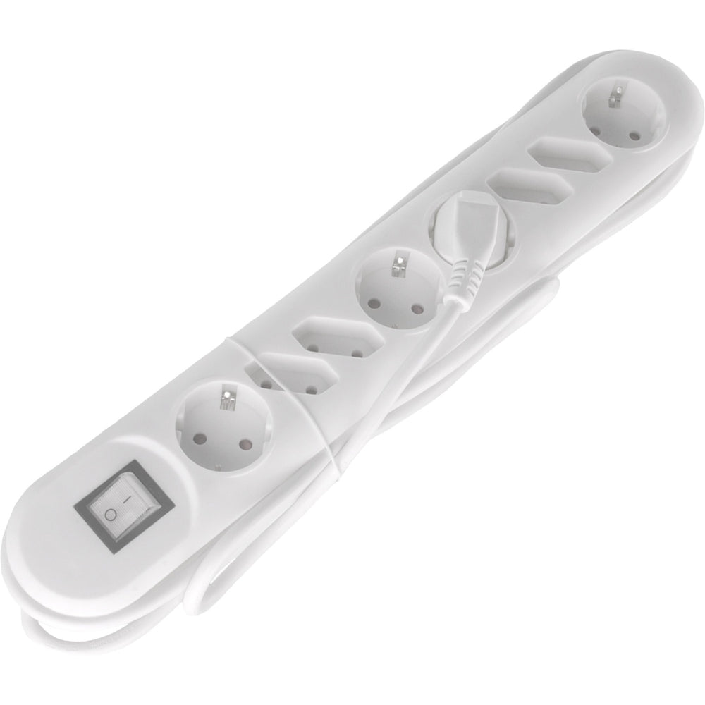 Exin Exin Socket 8 -fach 4 EU 4 Rot -Boden -Schalter