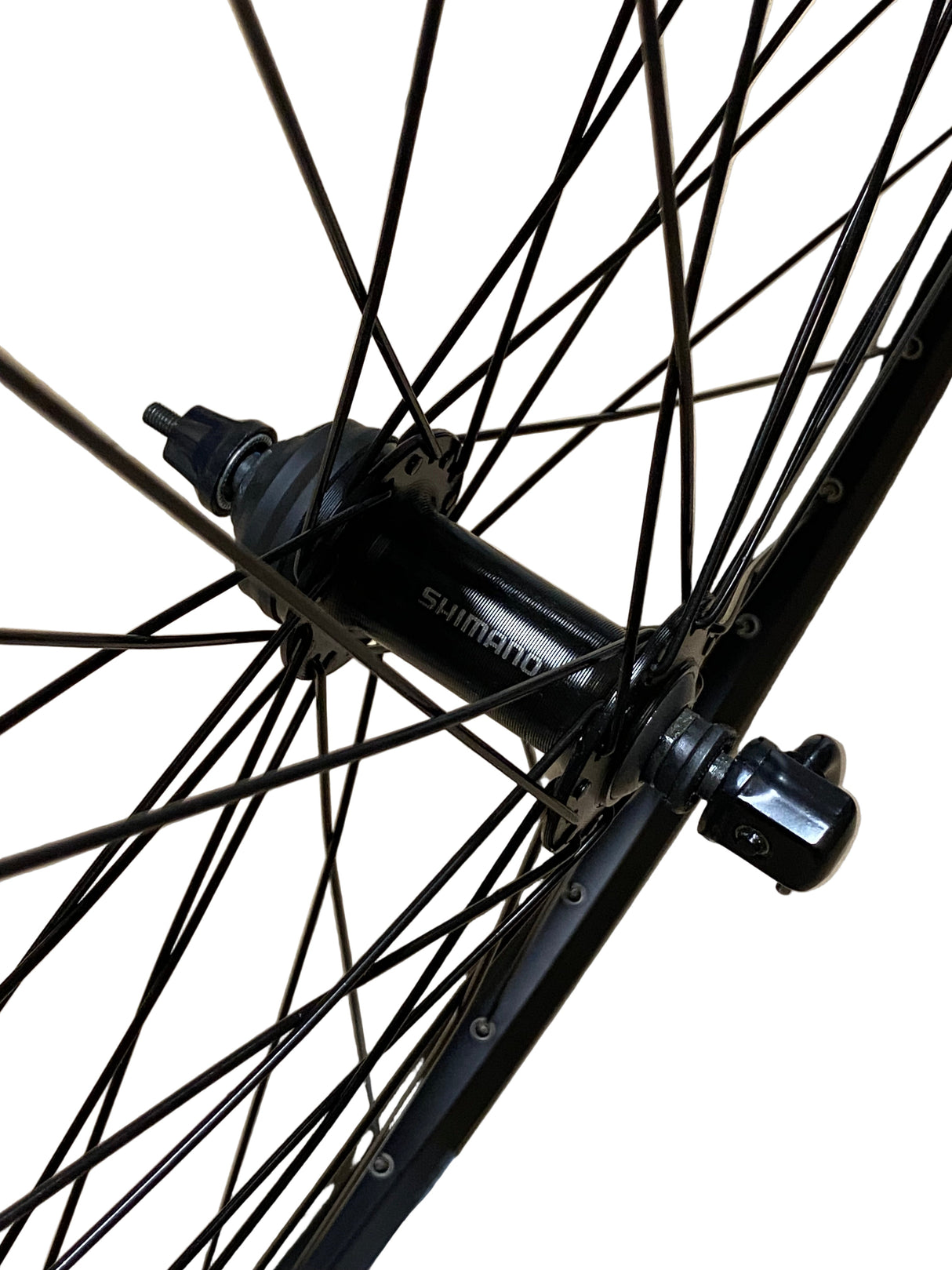 Shimano Vorderrad 28 Taurus 21-622 Hub QR Schwarz