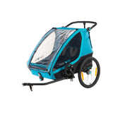 Mirage Tommy Children's Bike wózek - aluminiowa ramka, Wielvering, 3 -punkt Gordel, Blue, 2021