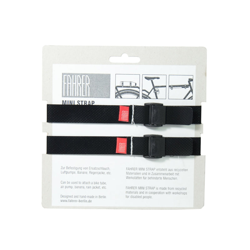 Fahrer Cargo Mini Gurt m 35x2cm schwarz (2 Stück)
