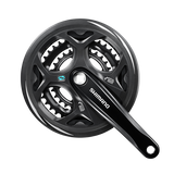 Shimano Kurbelgarnitur Altus M311 7 8s 48-38-28t 175 mm schwarz
