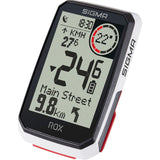 Sigma Rox 4.0 GPS SW White HR Styringsholder + Ant + Ble Brabstiev