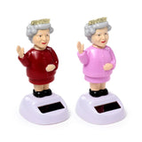 Königin Elizabeth Solarzellen-Solarkumpelfigur
