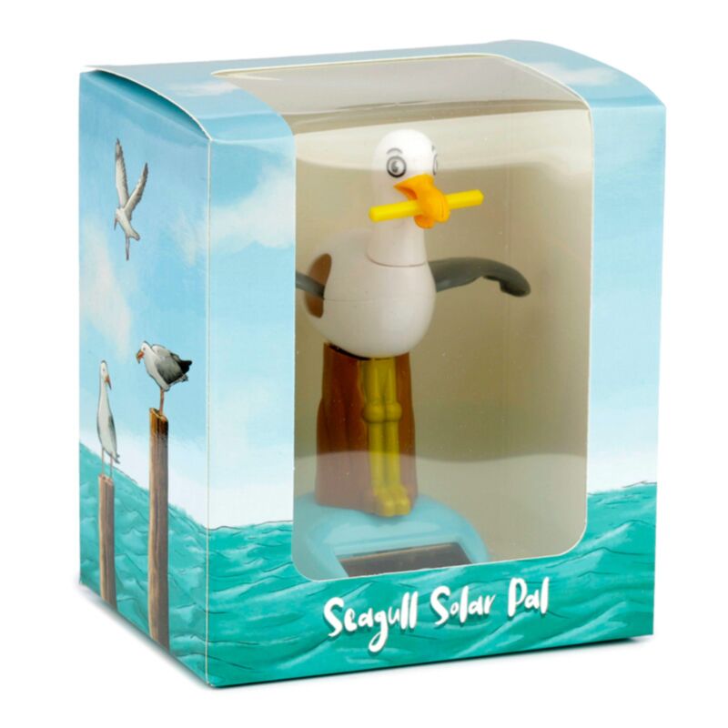 Möwe-Solarzellen-Solarkumpelfigur