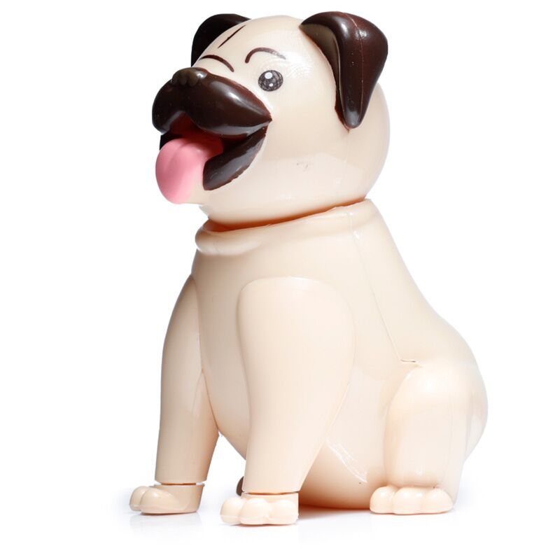 Mopps Mops Solarzelle Solarkumpel Figur
