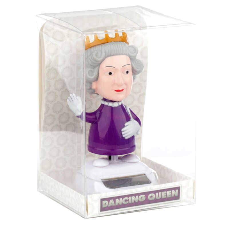 Tanzende Königin Solarzelle Solarkumpelfigur