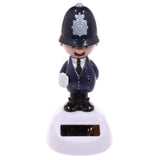 Polizist Solarzelle Solar Kumpel Figur