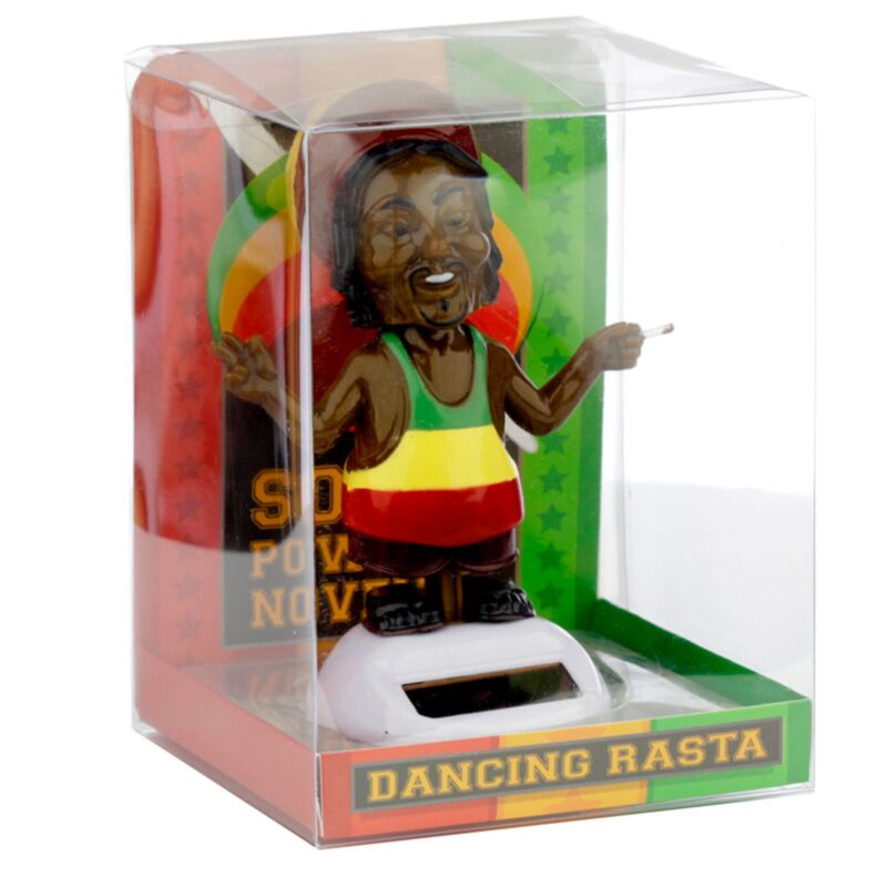 Rasta-Solarzellen-Solarkumpelfigur