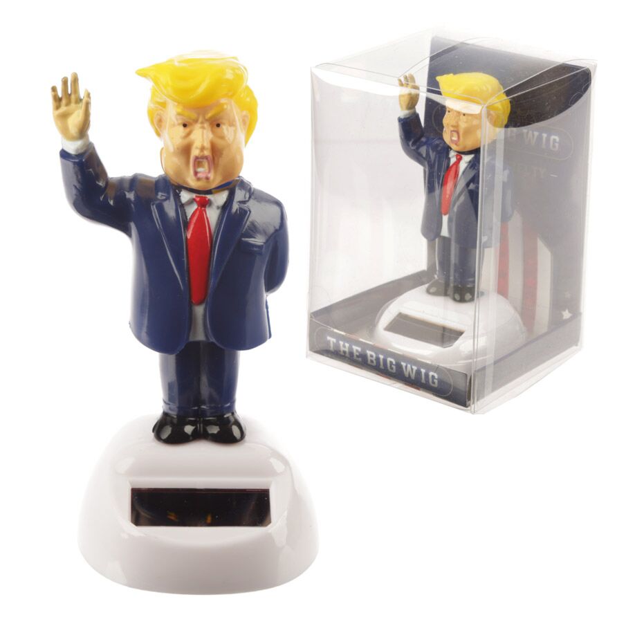 Die Solarzellen-Kumpelfigur des Präsidenten