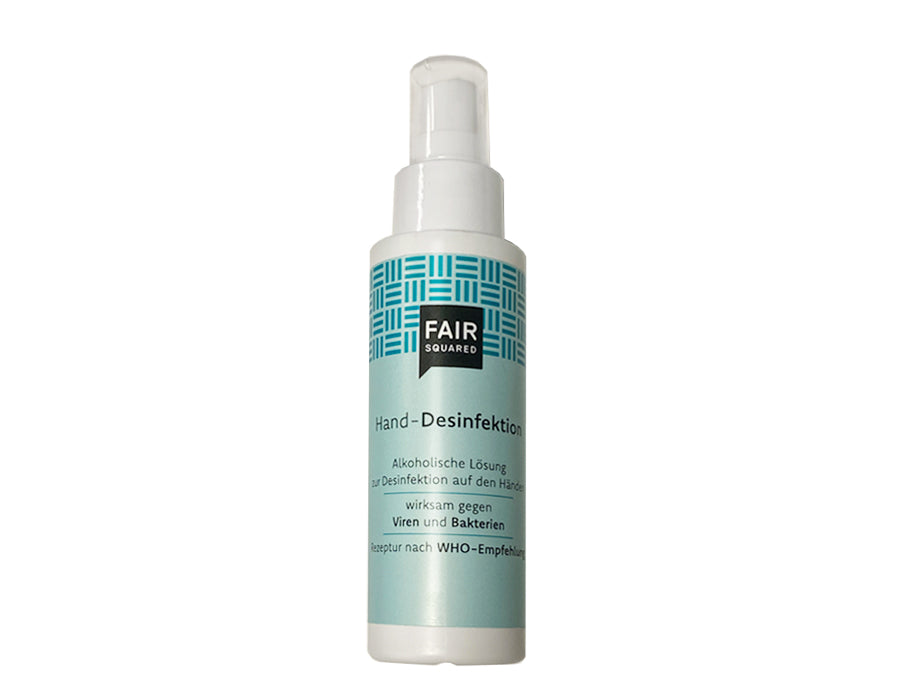Fairquadratisches Desinfektionsgel - mit Ethanol - 100 ml