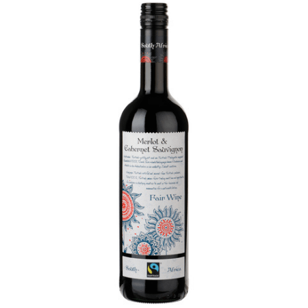 Fair gehandelter Merlot Cabernet Sauvignon (0,75 Liter)