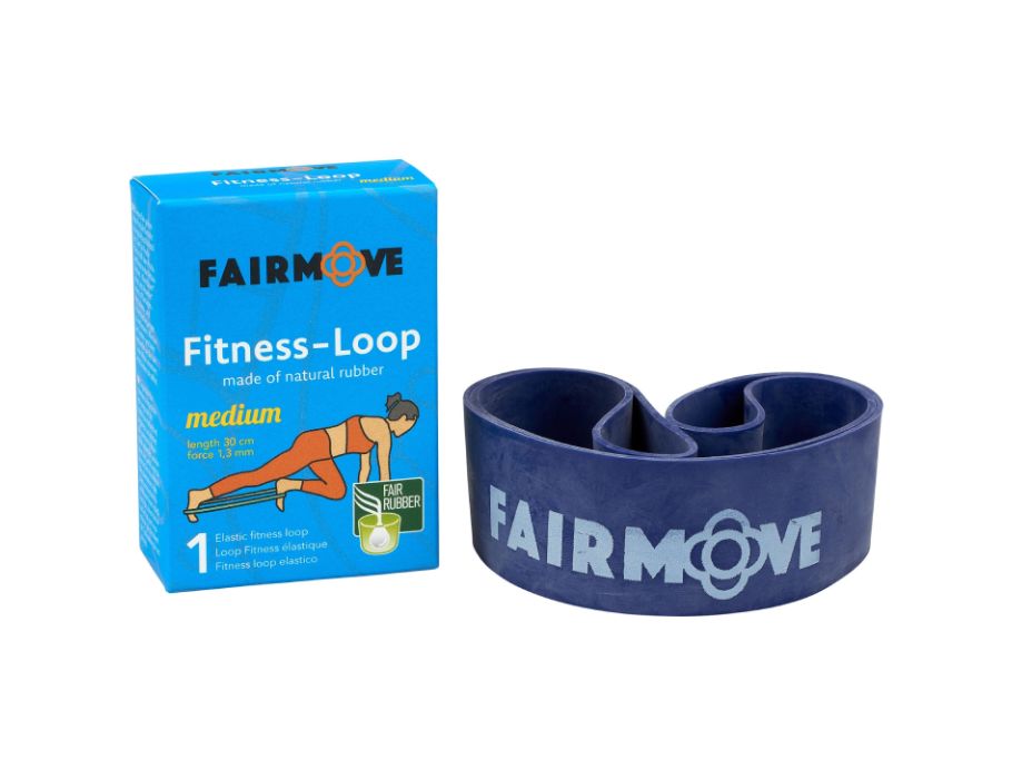Fairzone Fitness-Loop – mittel – blau