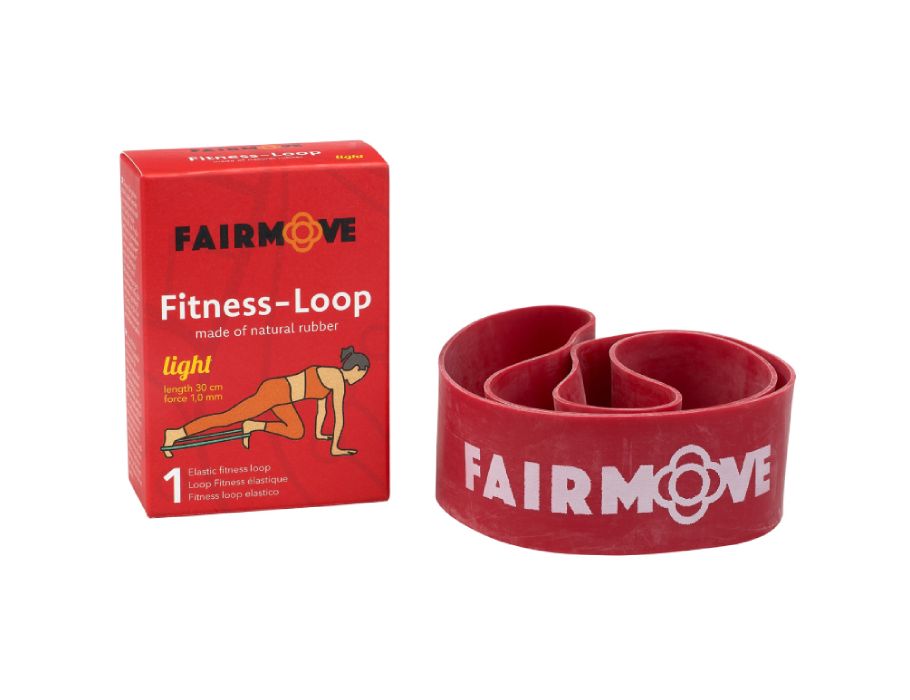 Fairzone Fitness Loop - hell - rot