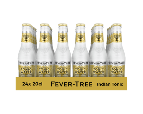 Fever tree indian tonic (24x 20cl)