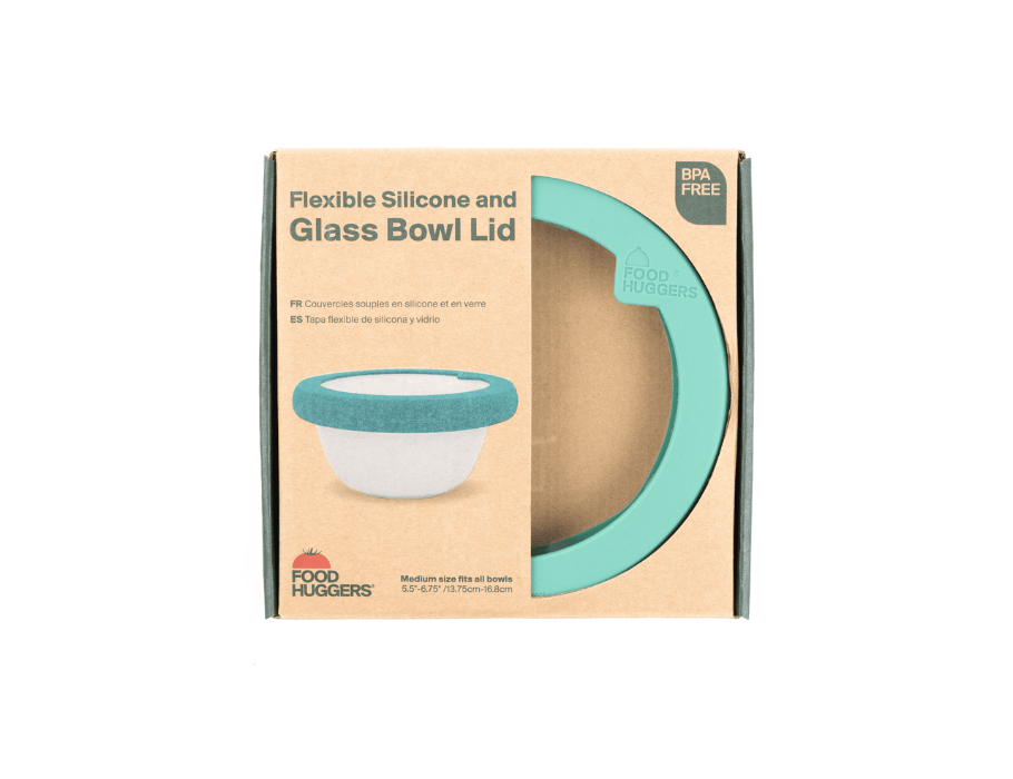 Food Huggers Silikondeckel – graduell grün – mittel