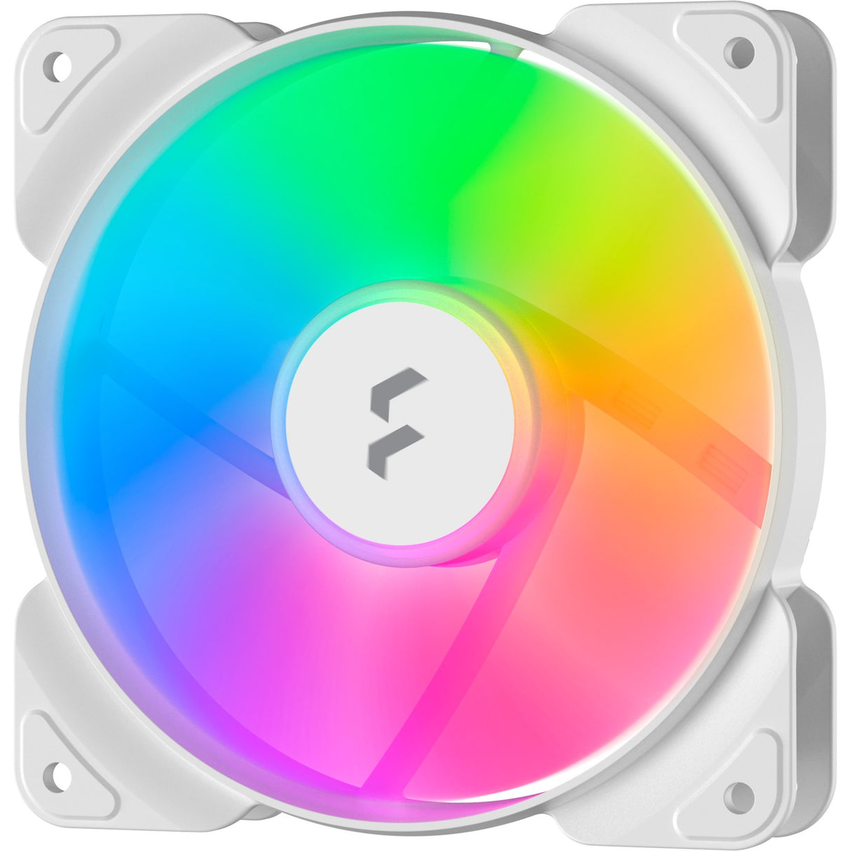Fraktales Design fraktaler Konstruktion Aspekt 12 RGB PWM Weißer Rahmen