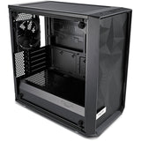 Fraktales Design Meshify C Mini dunkles gehärtetes Glas