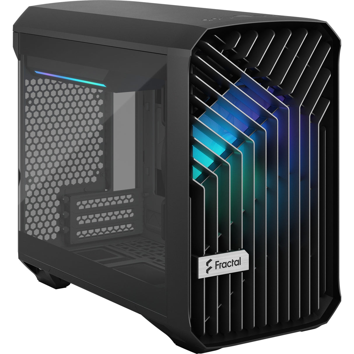 Fraktales Design Torrent Nano RGB Black Tg Light Tint