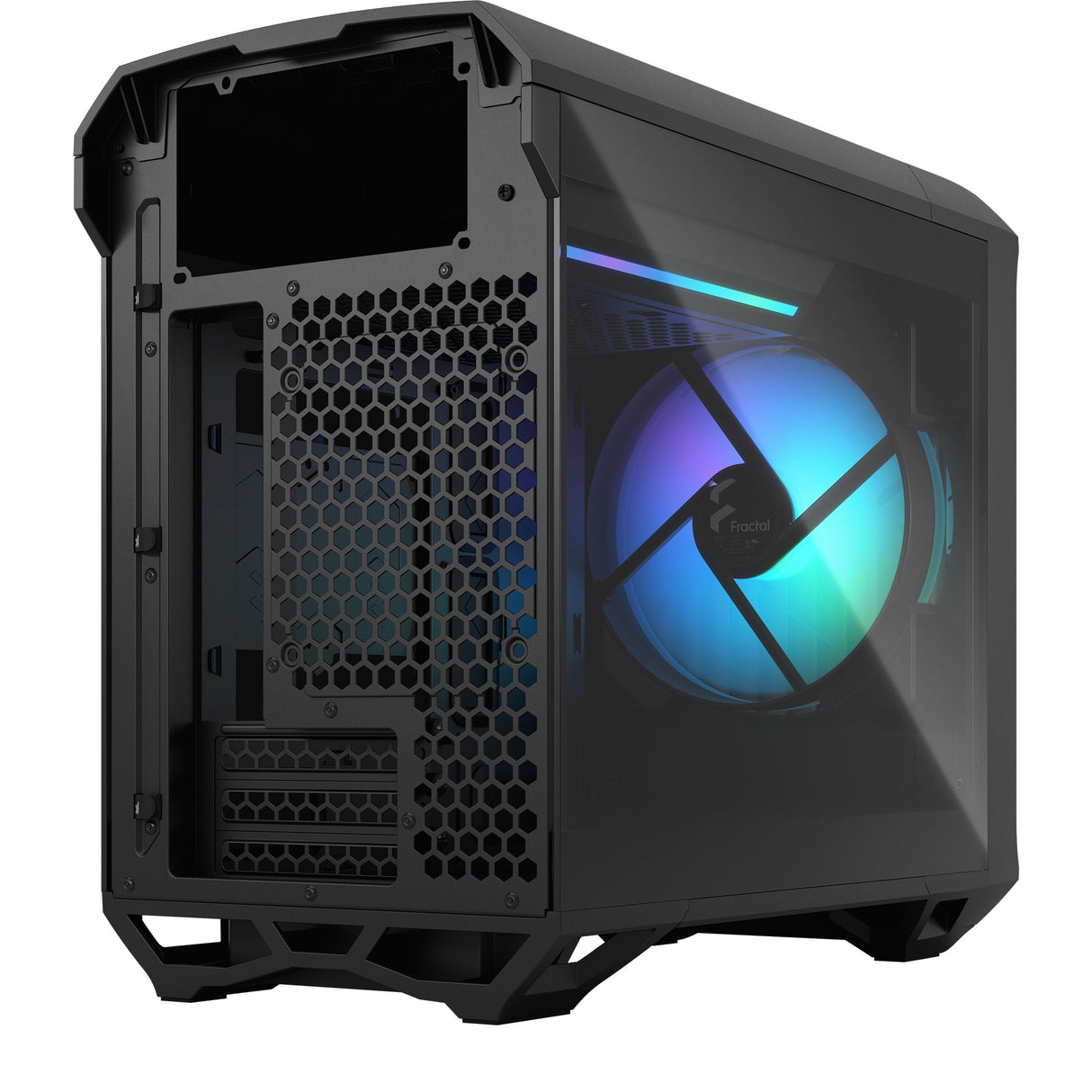 Fraktales Design Torrent Nano RGB Black Tg Light Tint