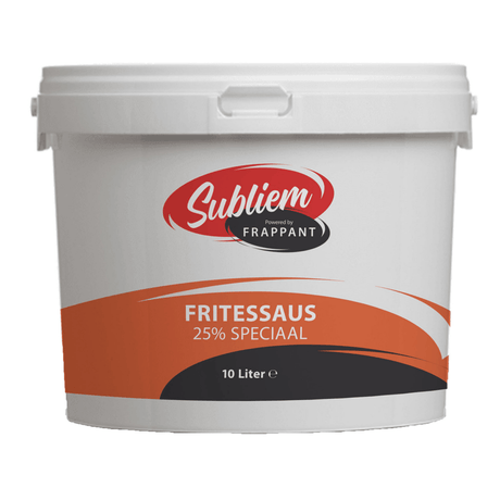 Erhaben auffallende Pommes-Sauce 25 % (10 Liter)