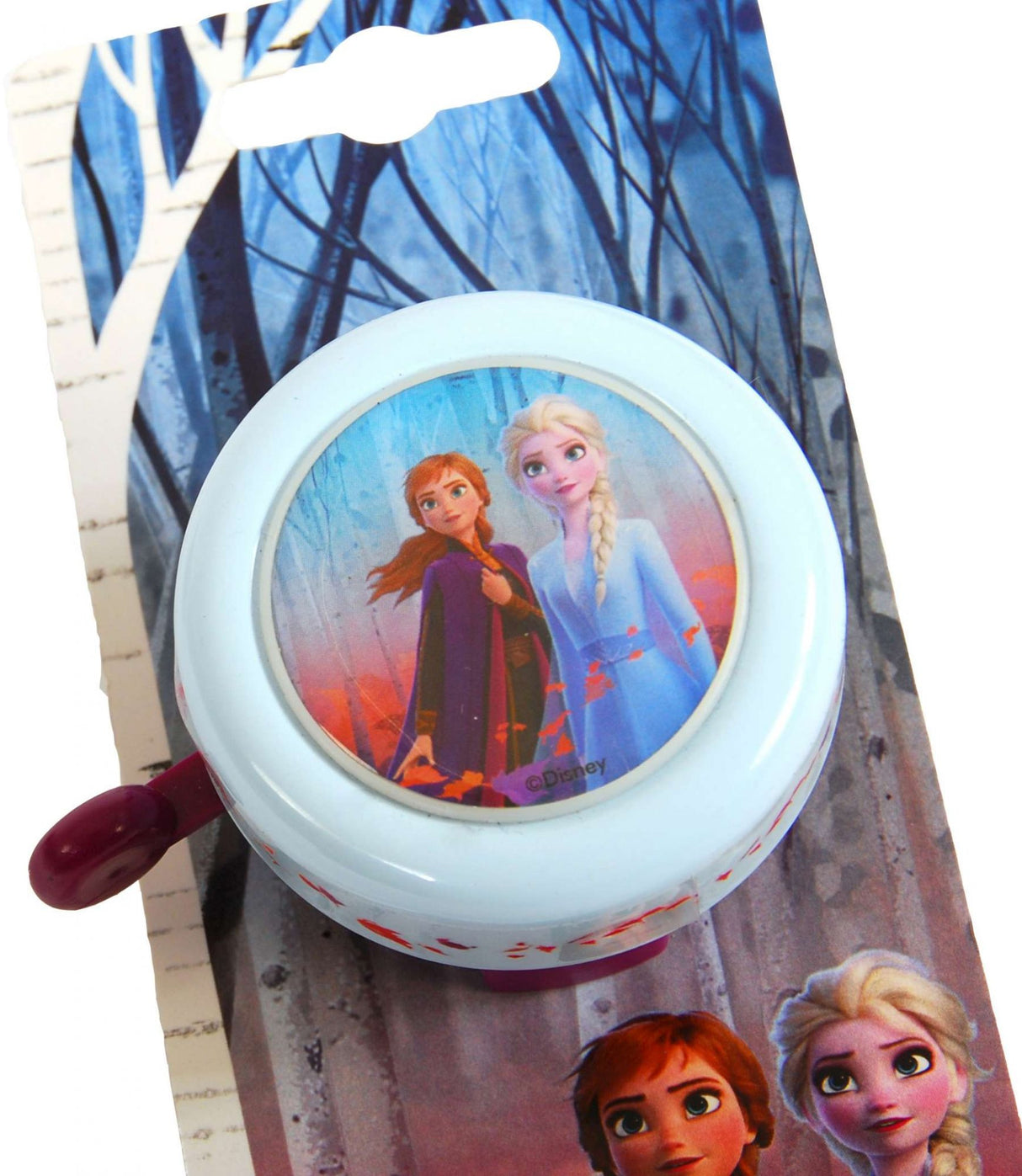 Disney Bicycle Bell Frozen 2 60 mm lyseblå