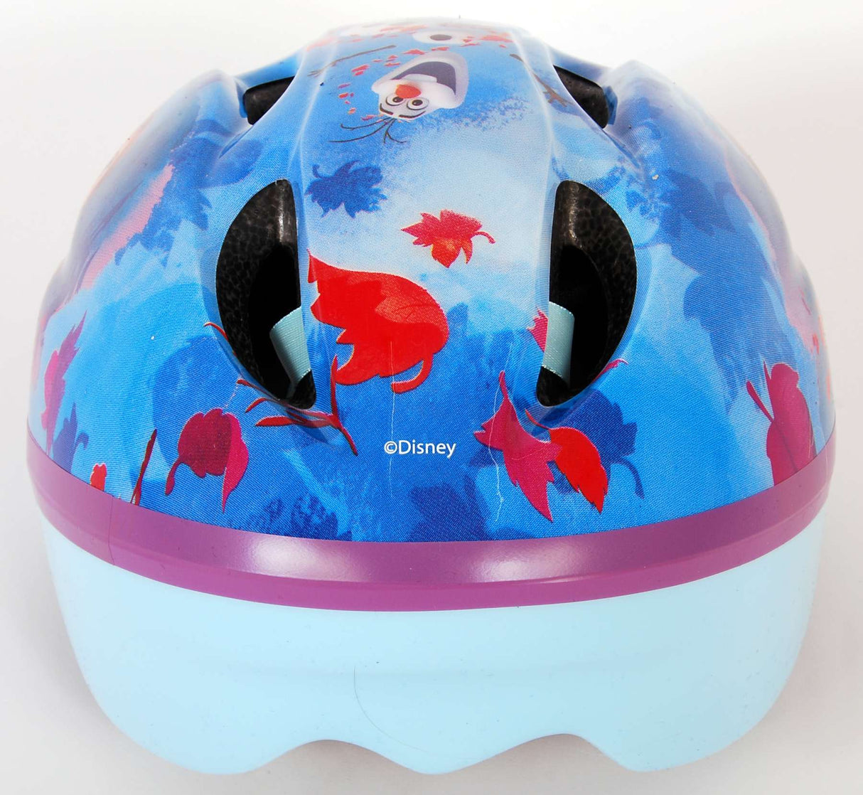 Disney Frozen Bicycle Skate Helm Blue Pink Größe 51-55 cm