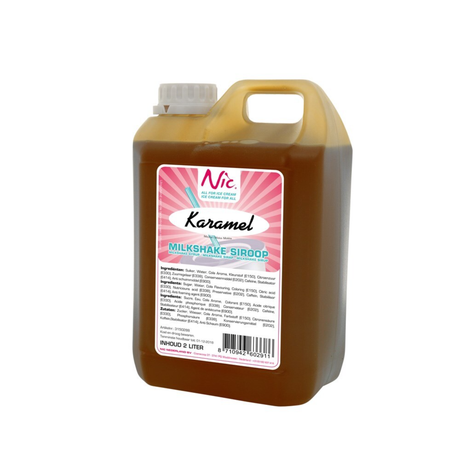 Nic Milchshake-Sirup Toffee Caramel (2 Liter)
