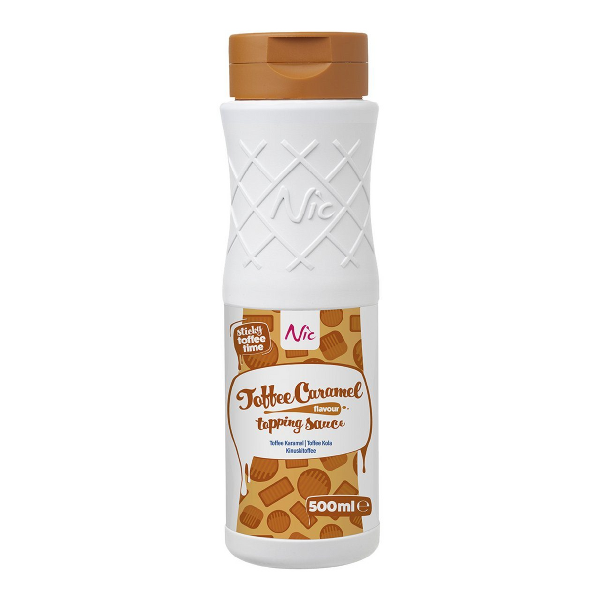 Nic Topping Toffee Karamell (500ml)