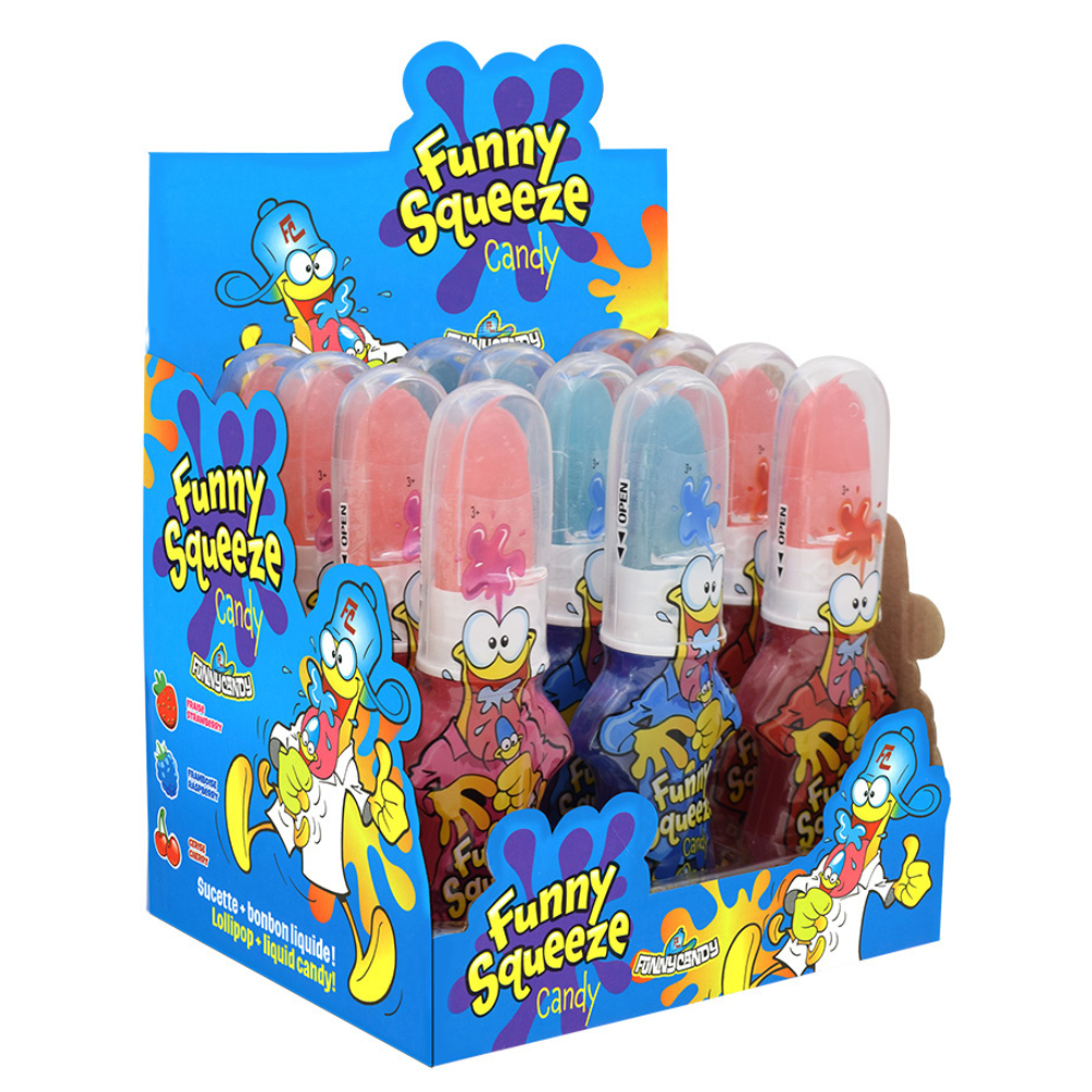 Lustige Süßigkeiten lustiger Squeeze Pop (55gr)