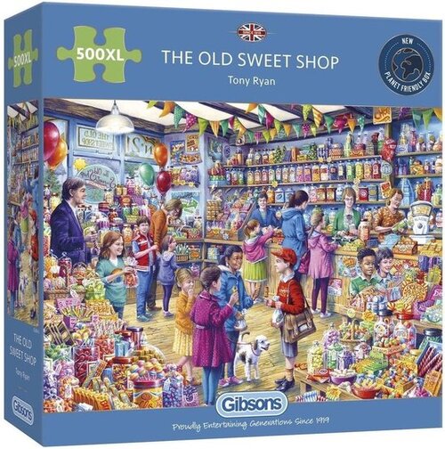 Gibsons Puzzle – Der alte Süßwarenladen – 500 XL-Teile