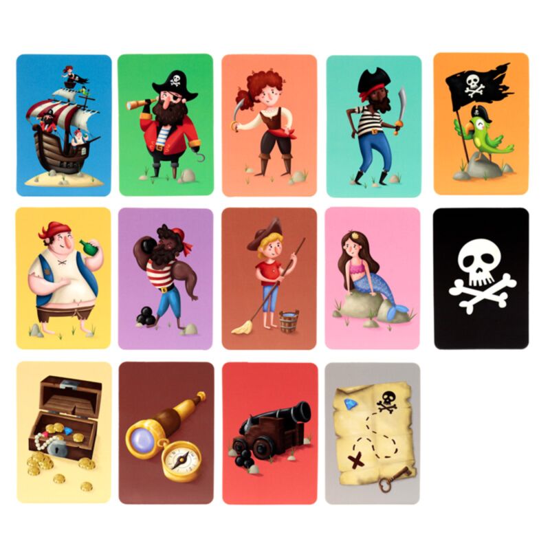 Jolly Rogers Pirates Kinder-Speicherkartenset
