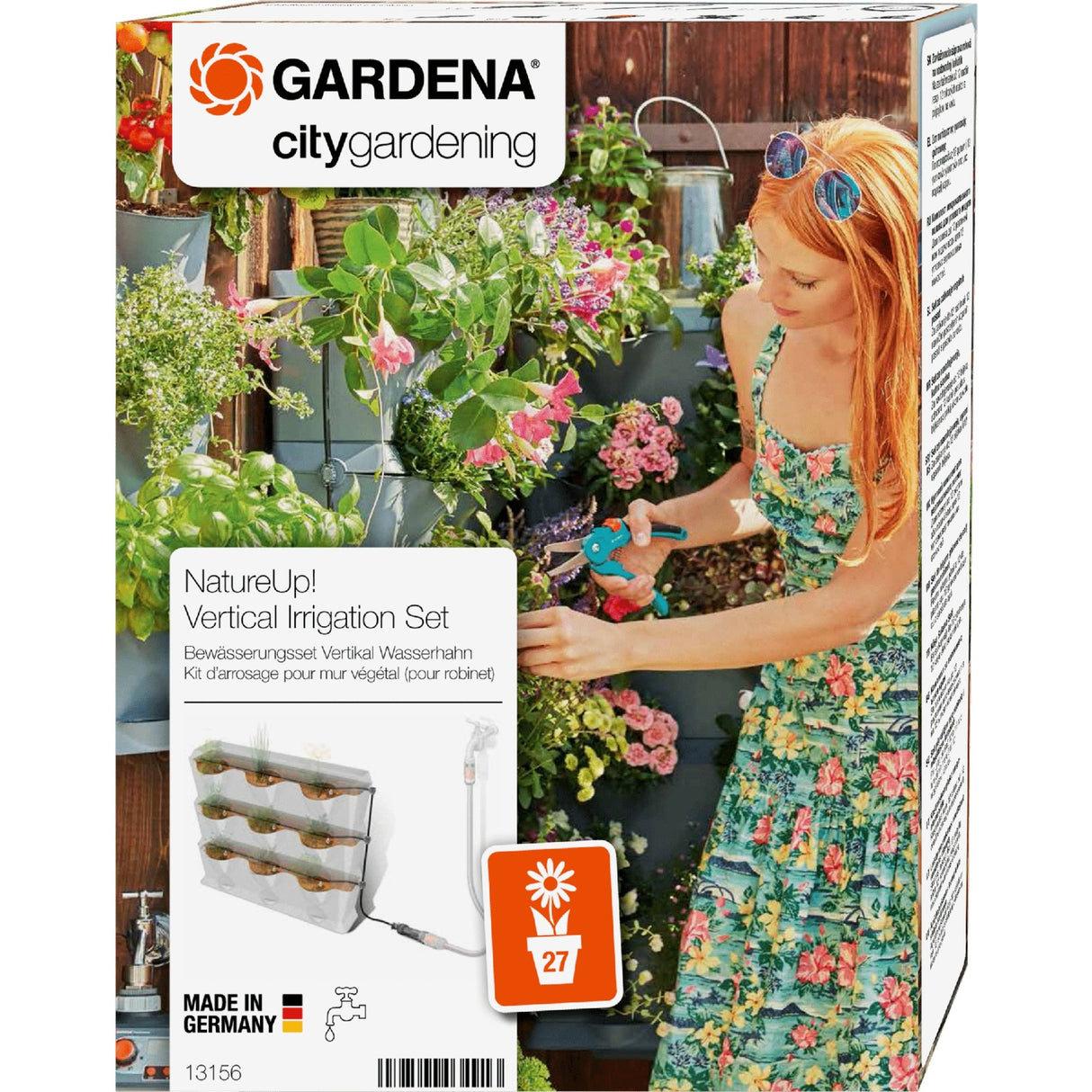 Gardena Naturup! Dustwater set vertical water tap