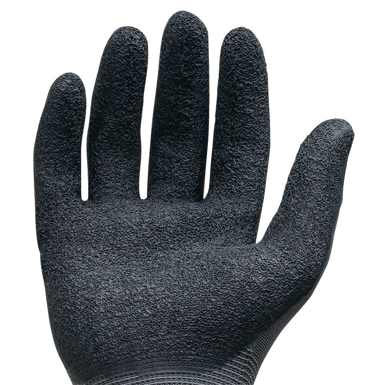 Bernese Work Gloves B-Grip Latex Size 9 Cat.2 Black Gray