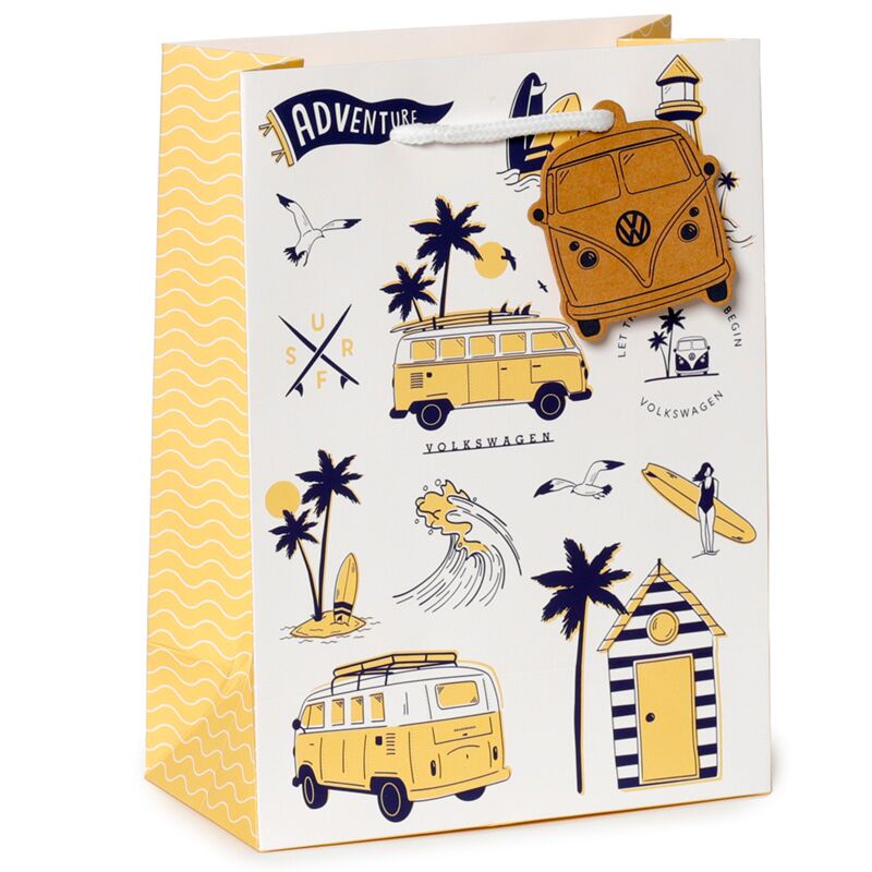Volkswagen Van VW T1 Explore Geschenktüte – mittelgroß