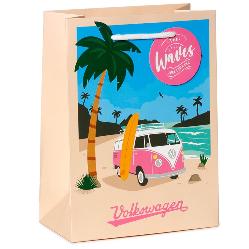 Volkswagen Van VW T1 Waves Geschenktüte – mittelgroß