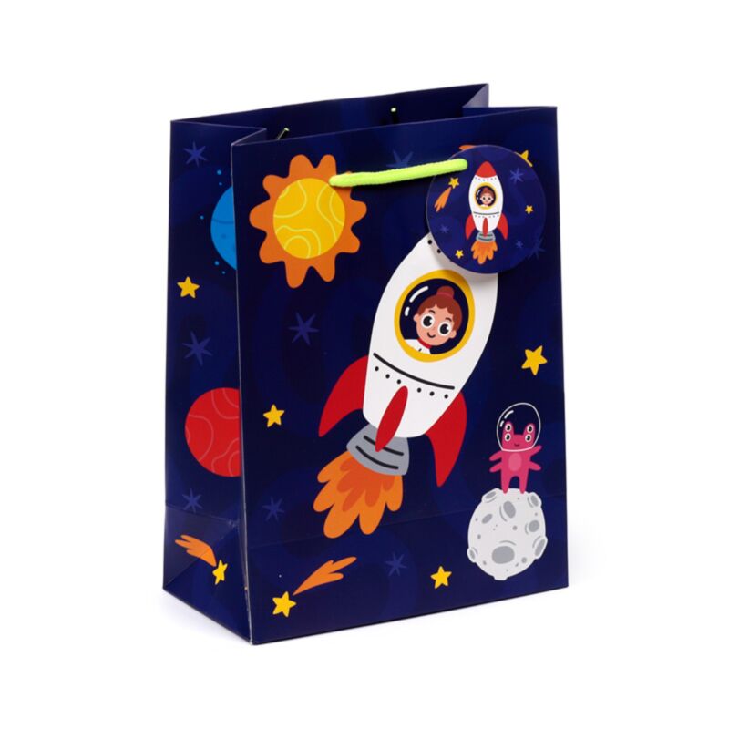 Astronauten-Geschenktüte mittelgroß