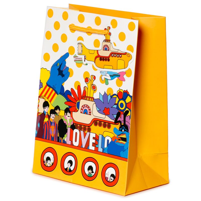The Beatles Yellow Submarine Love – Geschenktüte mittelgroß
