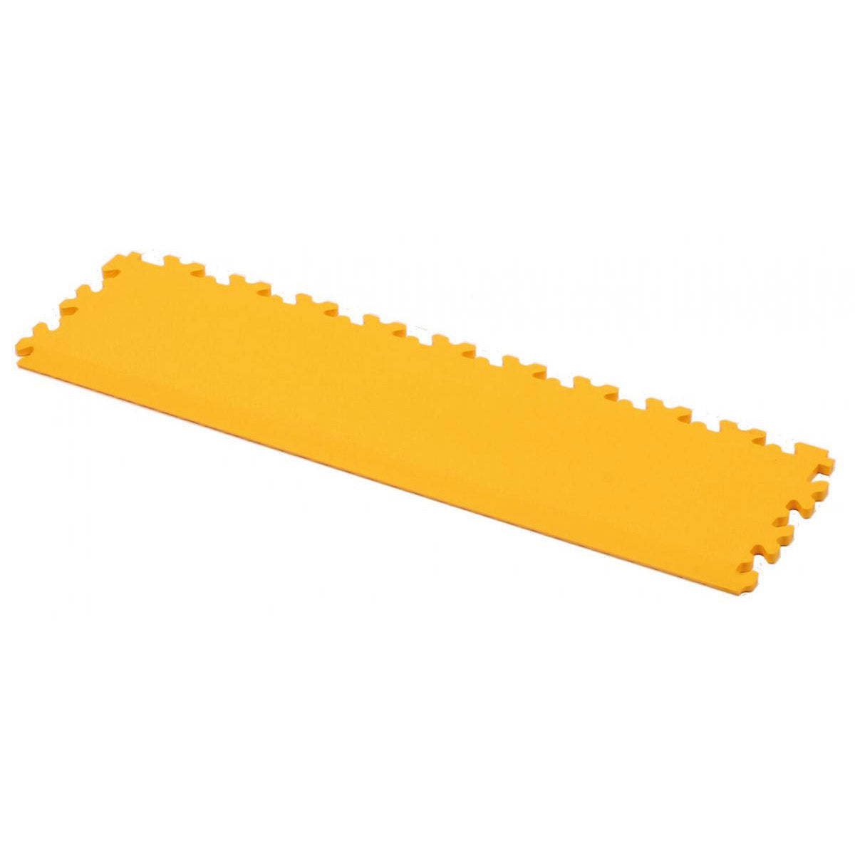 Cycle de seuil de tulipe de plancher 50x13x0,7 cm PVC Couprable - Jaune